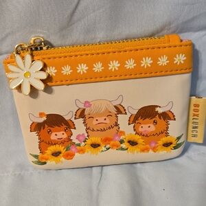 Highland Cow Coin Purse